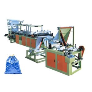 Máquina confeccionadora para Bolsas de basura con cordón
