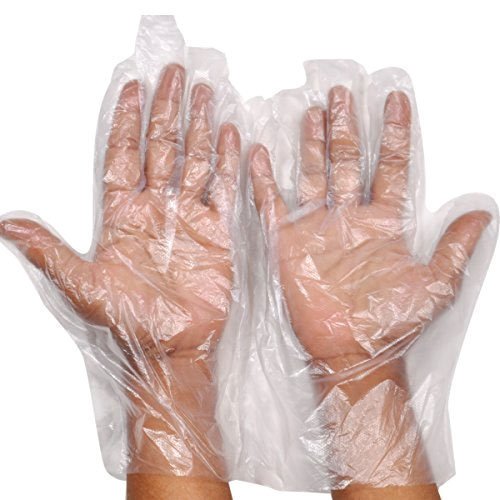 guantes plásticos desechable