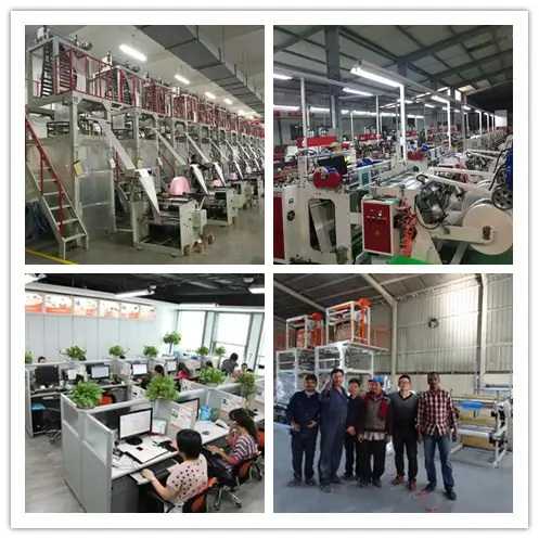 proveedor de máquinas para fabricar bolsas de plástico